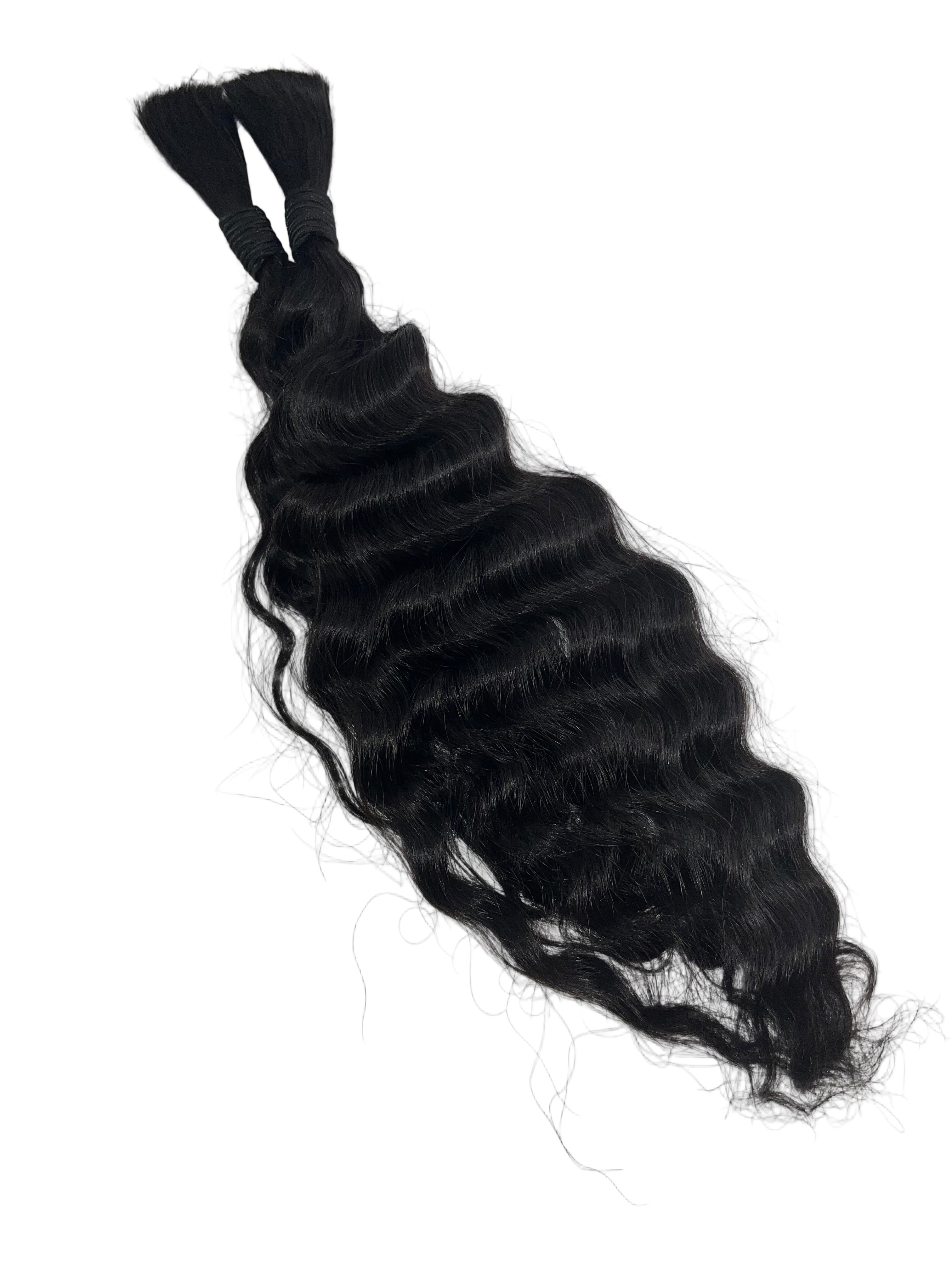 Indian Waterwave bundle in white background 