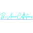 B. Amor Collections logo with blue and green text on a white background